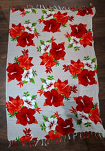 Afbeelding in Gallery-weergave laden, Witte doek met bloemen div. kleuren/bloemen