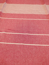 Afbeelding in Gallery-weergave laden, Rood/wit met franje