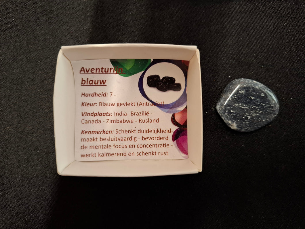 Doosje Aventurijn Blauw