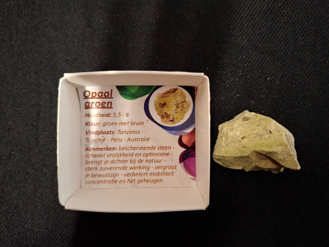 Doosje Opaal Groen
