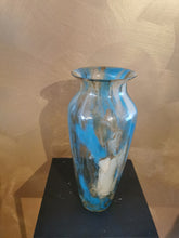 Afbeelding in Gallery-weergave laden, Aqua blue vaas
