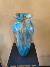 Afbeelding in Gallery-weergave laden, Aqua blue vaas
