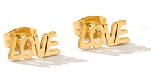 Afbeelding in Gallery-weergave laden, Oorbel love div. Kleuren
