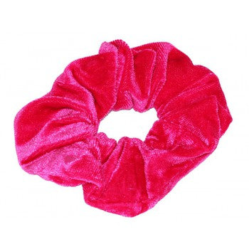 Scrunchie velvet d. pink