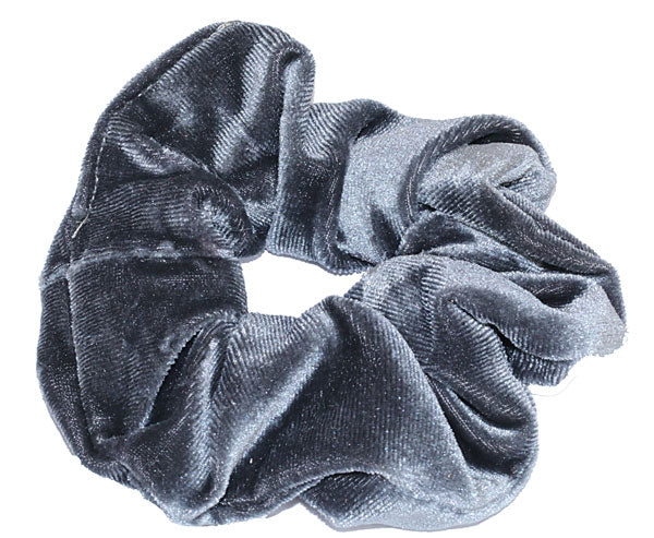 Scrunchie velvet grey