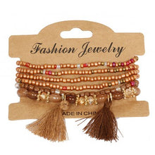 Afbeelding in Gallery-weergave laden, Armband set bohemian div. Kleuren
